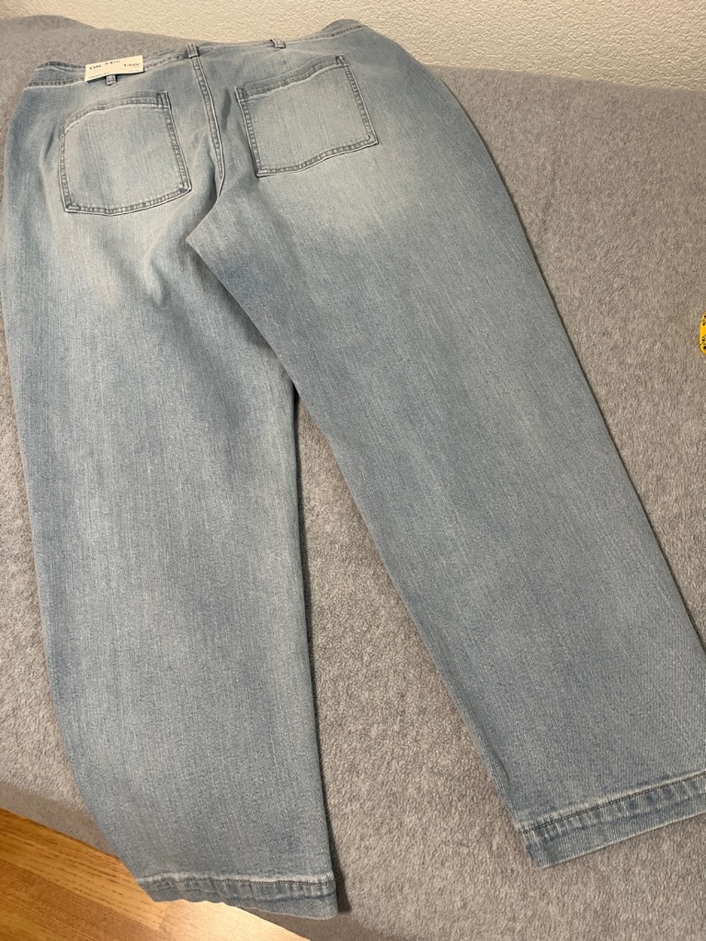 Womens On 34TH Jeans Size 14 Tapered High Rise Leg Pleated - Picture 8 of 9